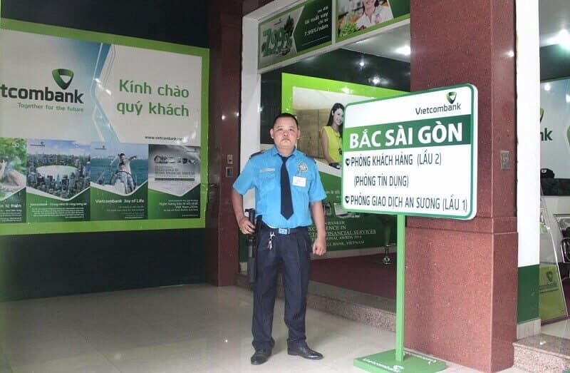 Ứng tuyển vị trí bảo vệ ngân hàng Vietcombank ngay hôm nay